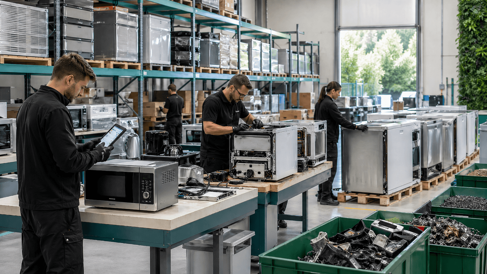 Full-Spectrum Appliance Processing